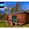 Conteneur Converti, Maison Portable, Salon De Jardin- Neuf