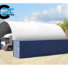 Abri Démontable Sur Conteneur – Abri 8×12- Neuf