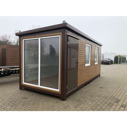Conteneur Bureau 6 X 2,40m Couleur Bois- Neuf