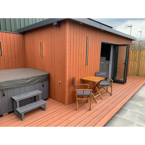 Conteneur Converti, Maison Portable, Salon De Jardin- Neuf