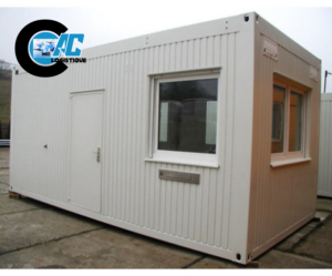 Container D’habitation Mobile Double 40 » Pieds- Neuf