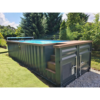 Conteneur Piscine 40 Pieds Jet De Nage- Neuf
