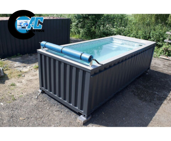 Conteneur Piscine 40 Pieds Jet De Nage- Neuf