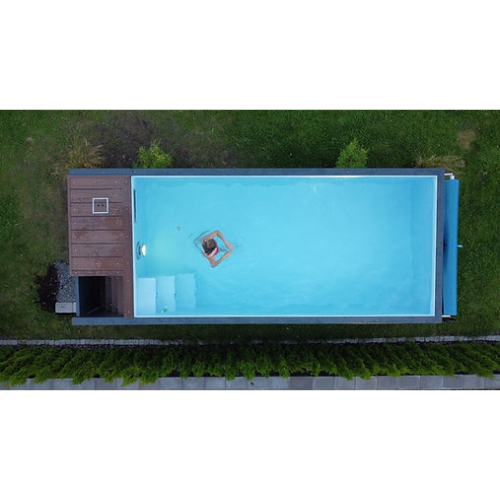 Conteneur Piscine 40 Pieds Jet De Nage- Neuf