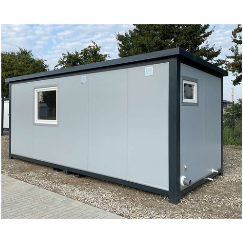 Conteneur Bureau 6,00 X 2,40m Avec Wc, Douche Et Cuisinette- Neuf