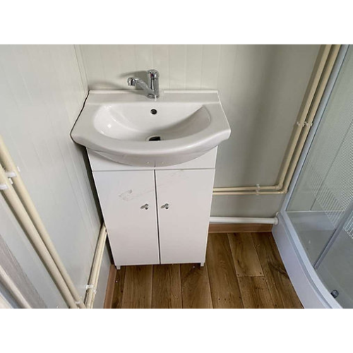 Conteneur Bureau 6,00 X 2,40m Avec Wc, Douche Et Cuisinette- Neuf