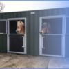 Conteneurs abris pour animaux